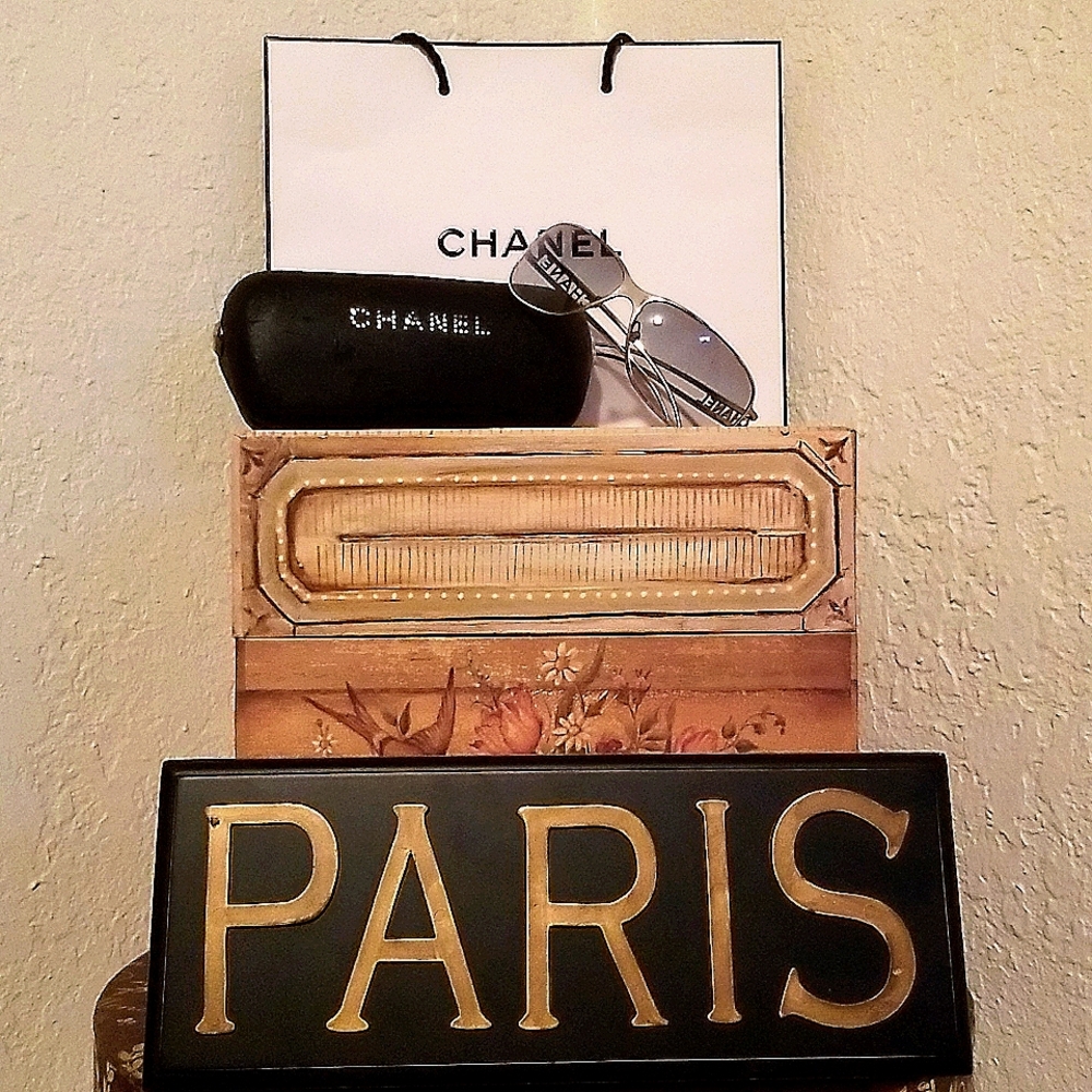 Chanel Bomber Sunglasses Glasses with Black Hardshell Case